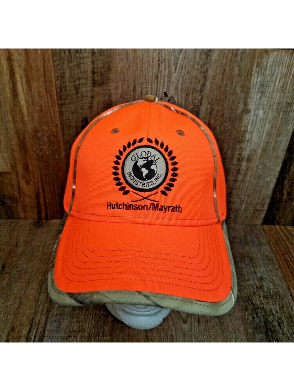 Global Industries INC Hutchinson Mayrath PROMO Baseball Cap Hat T6